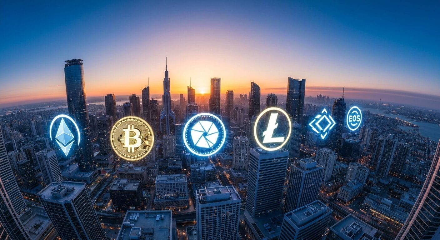 注目5銘柄が判明し暗号資産の最新動向が動くビットコインなど解説